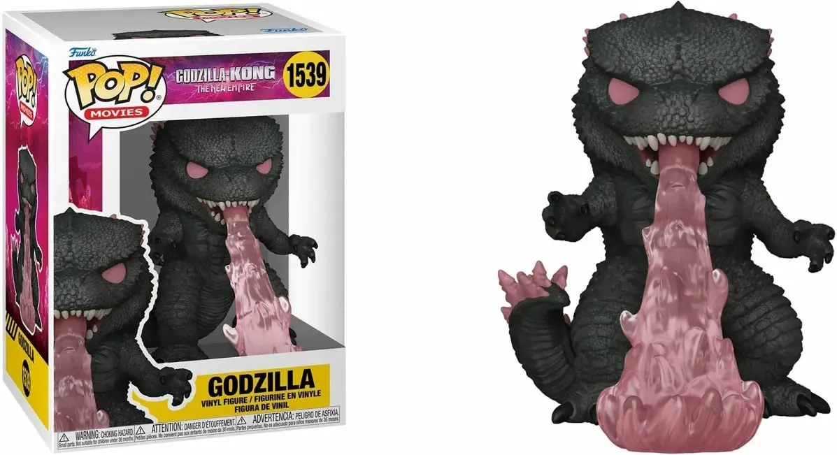 Funko POP! Movies: Godzilla x Kong: The New Empire - Godzilla w/Heat-Ray