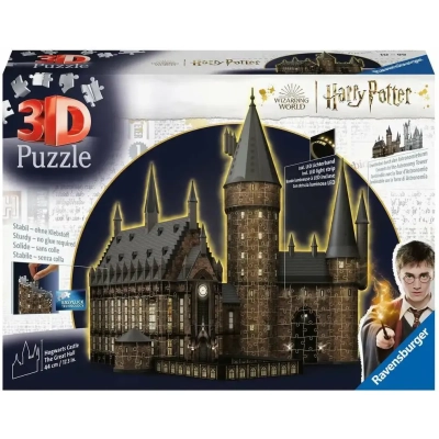 3D Puzzle - Hogwarts Grosse Halle (Night Edition)