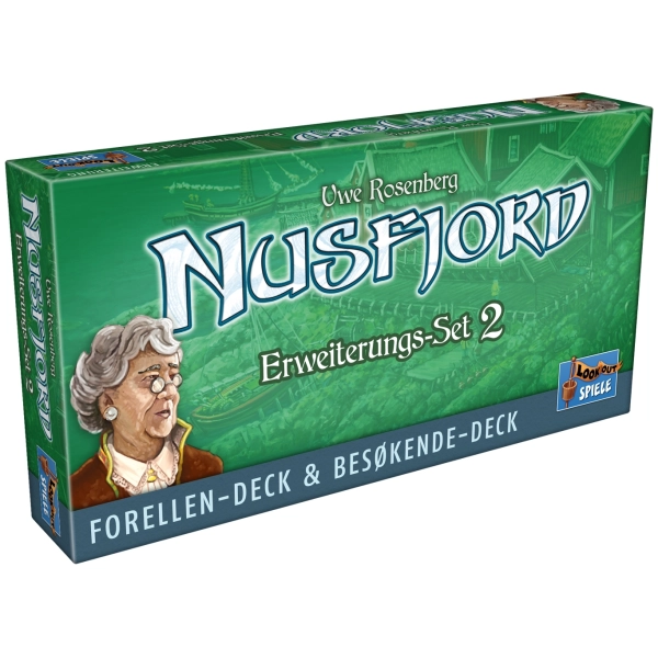 Nusfjord - Erweiterungs-Set 2: Forellen-Deck & Besoekende-Deck