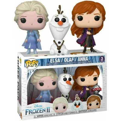 Funko POP! - Disney Frozen II - Elsa/Olaf/Anna  3-Pack
