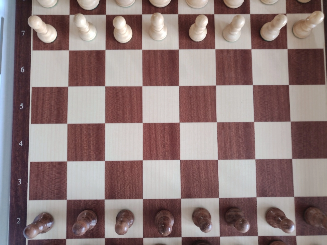 Schachspiel Advanced Mahagoni - 45cm (Teilweise B-Qualität)