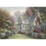 Kinkade - Landhaus im Viktoriagarden in schöner Metalldose