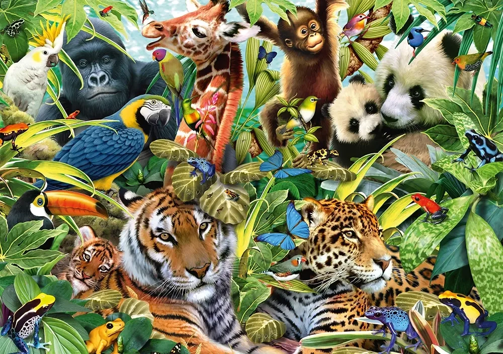Kunterbunte Wildtierwelt - Howard Robinson