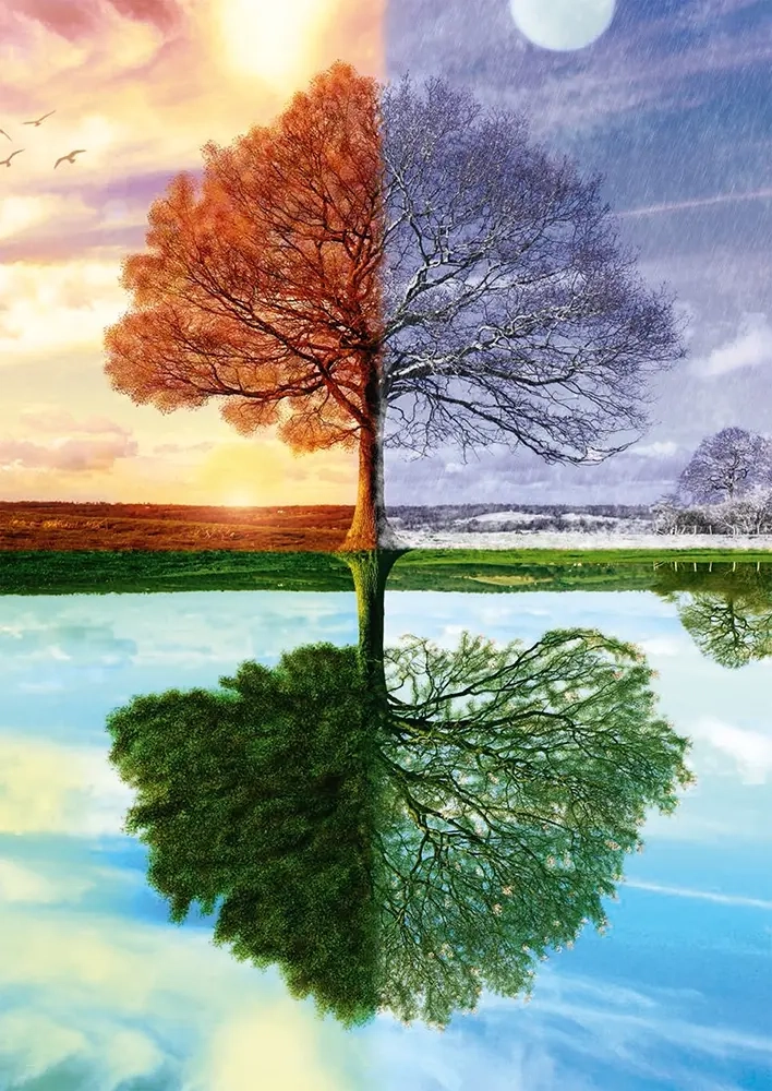 Jahreszeiten-Baum