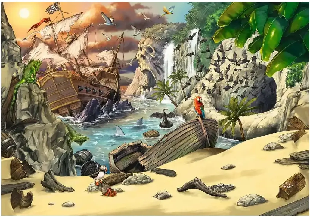Puzzle Escape Kids - Piraten