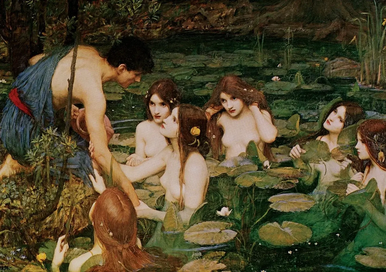 Hylas And The Nymphs - 1896 - John William Waterhouse