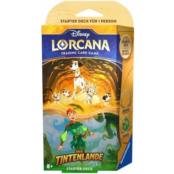 Disney Lorcana - Die Tintenlande - Starter Deck "Bernstein/Smaragd" - DE