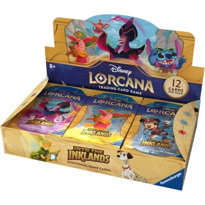 Disney Lorcana -  Into the Inklands - Booster Display (24 Booster) - EN