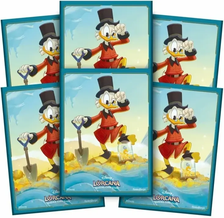 Disney Lorcana - Into the inklands - Sleeves "Dagobert Duck" (65 Sleeves)