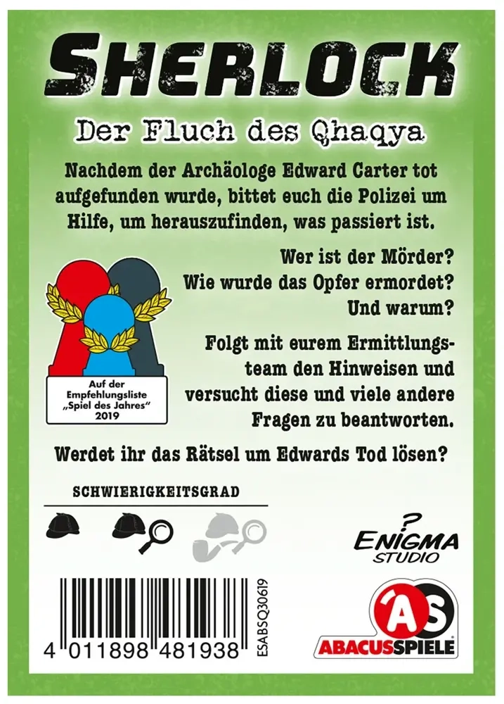 Sherlock – Der Fluch des Qhaqya