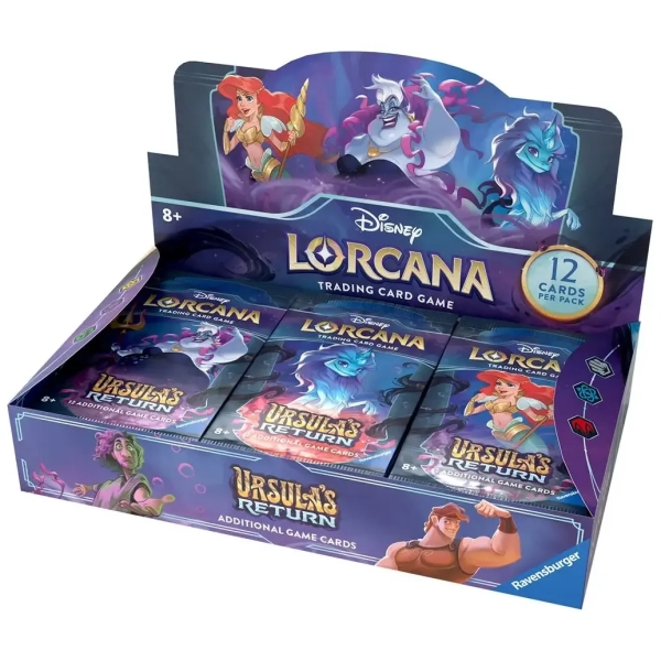 Disney Lorcana: Ursula's Return - Booster Display (24 Packs) - EN