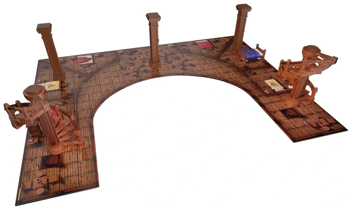 D&D Fantasy Miniatures Icons of the Realms The Yawning Portal Inn Premium Set