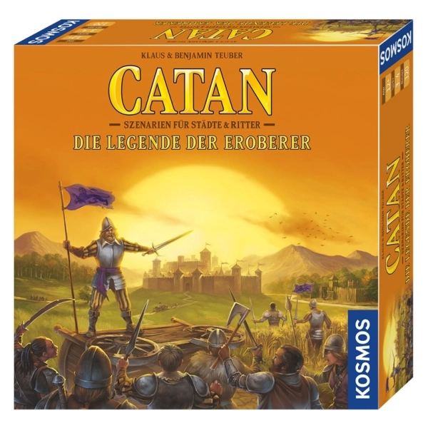 Catan Erweiterung - Die Legende der Eroberer - Szenarien für Städte & Ritter