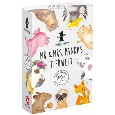 Mr. und Mrs. Panda Tierwelt Nr. 1  Spielkarten
