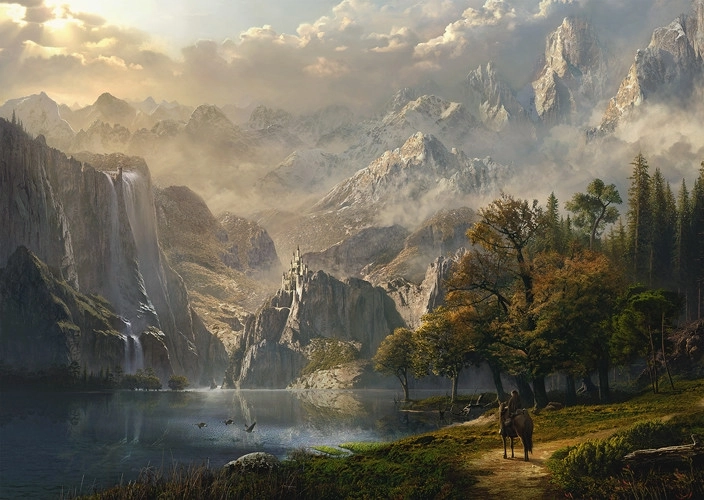 Wasserfall-Idylle