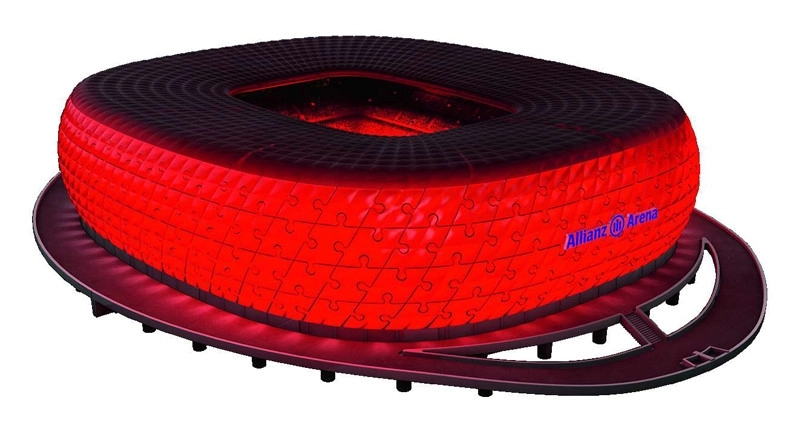 Allianz Arena bei Nacht