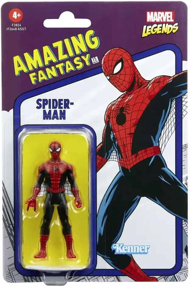 Marvel Legends Retro Collection Actionfigur 2022 Spider-Man 9.5 cm