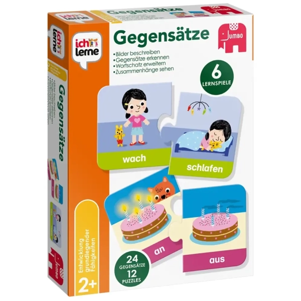 Ich lerne Gegensätze