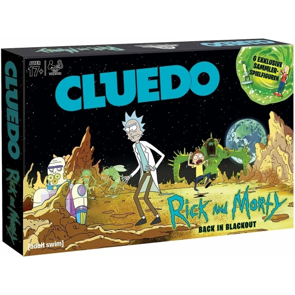 Cluedo - Rick and Morty – Black in Blackout