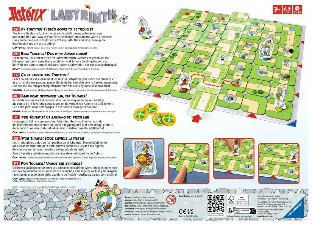 Das verrückte Labyrinth – Asterix - DE/FR/IT/EN