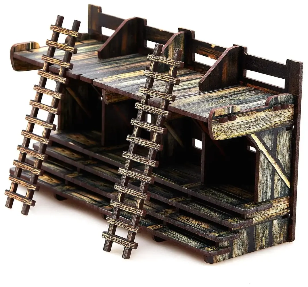 e-Raptor Constructions - Wooden Barrier