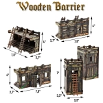 e-Raptor Constructions - Wooden Barrier