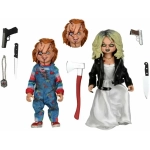 Chucky und seine Braut Clothed Actionfiguren Doppelpack Chucky & Tiffany 14 cm