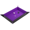 Magnetic Dice Tray Rectangular Black/Purple