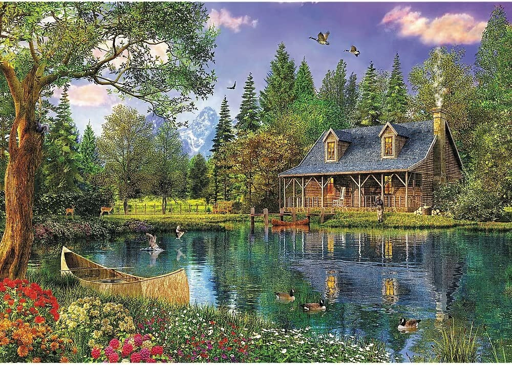 Dominic Davison: Crystal Lake Cabin