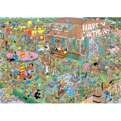 Kindergeburtstagsparty - Jan van Haasteren