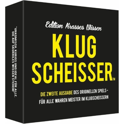 Klugscheisser 2 Black Edition – Edition krasses Wissen