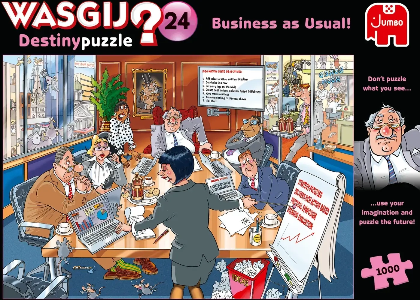 Business as Usual! - Wasgij Destiny 24