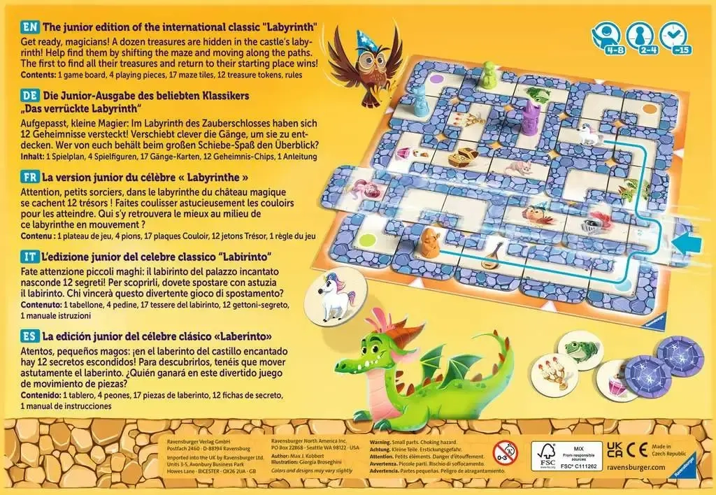 Junior Labyrinth - Ausgabe 2022 - DE/FR/IT/EN