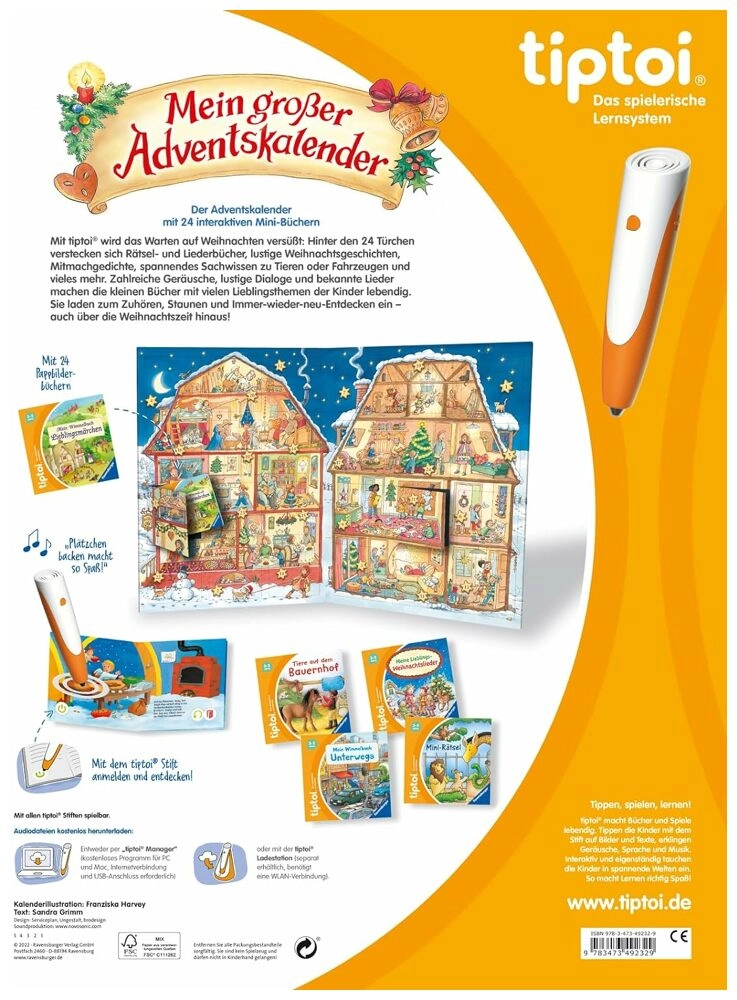 Adventskalender Tiptoi - DE