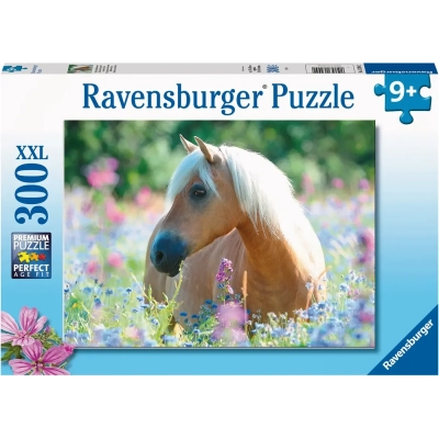 Pferd im Blumenmeer