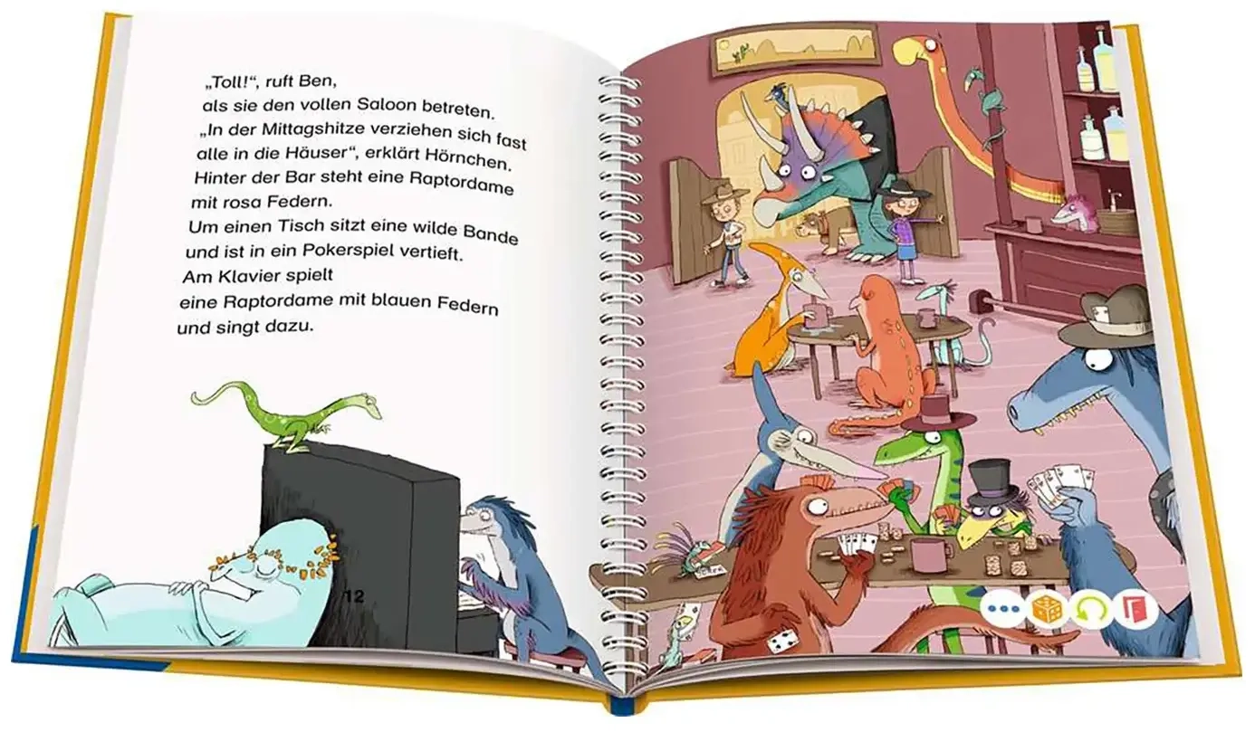 Tiptoi Lese-Lausch-Abenteuer: Dino-Stadt