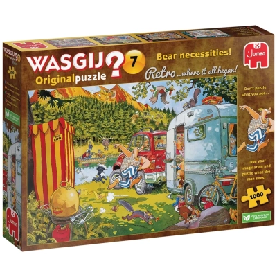 Bär beim Camping! - Wasgij Retro Original 7