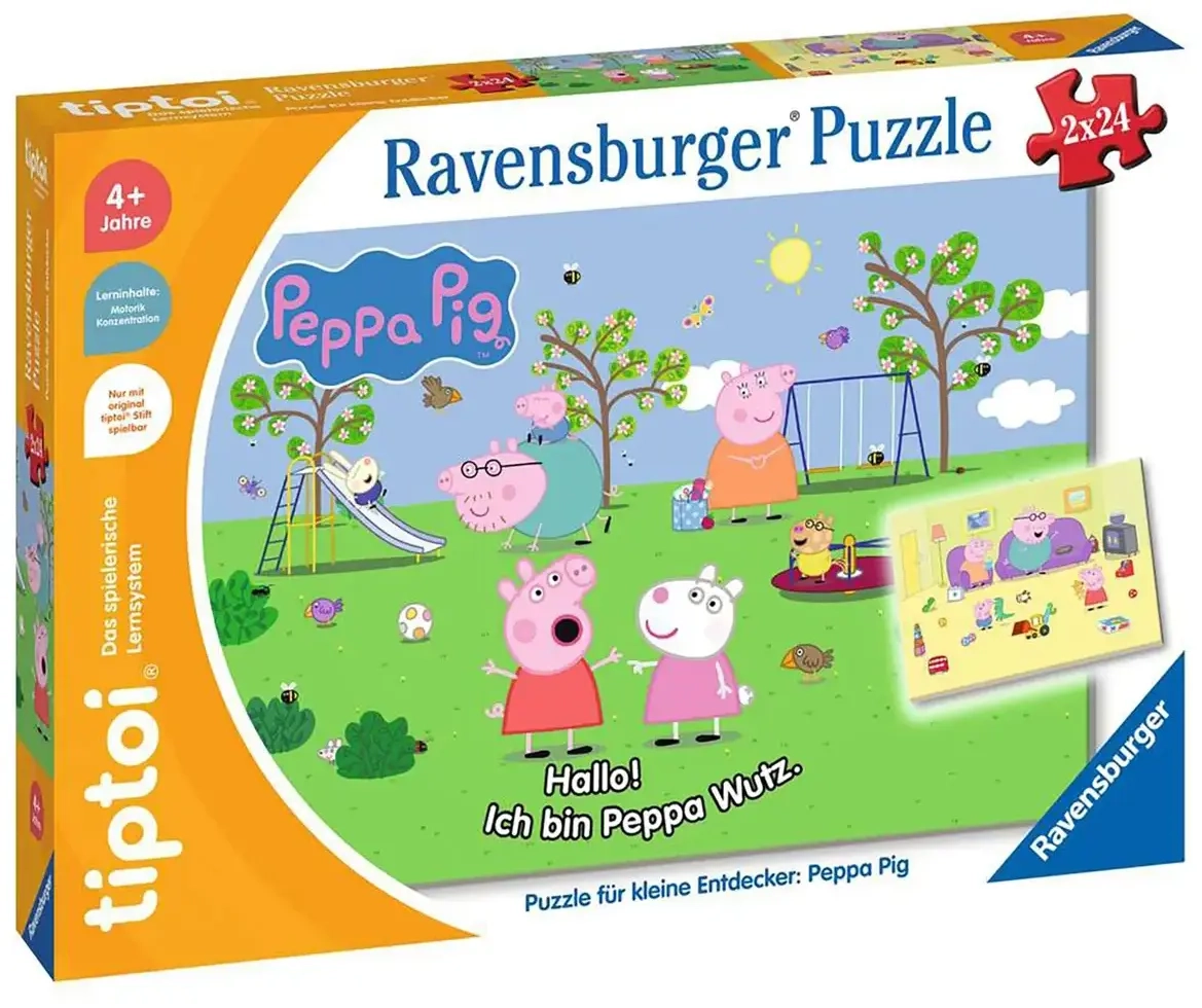 Tiptoi Puzzle für kleine Entdecker: Peppa Wutz