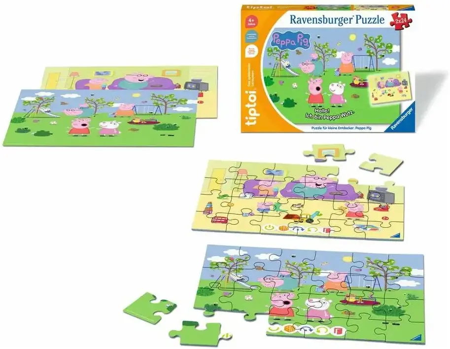 Tiptoi Puzzle für kleine Entdecker: Peppa Wutz