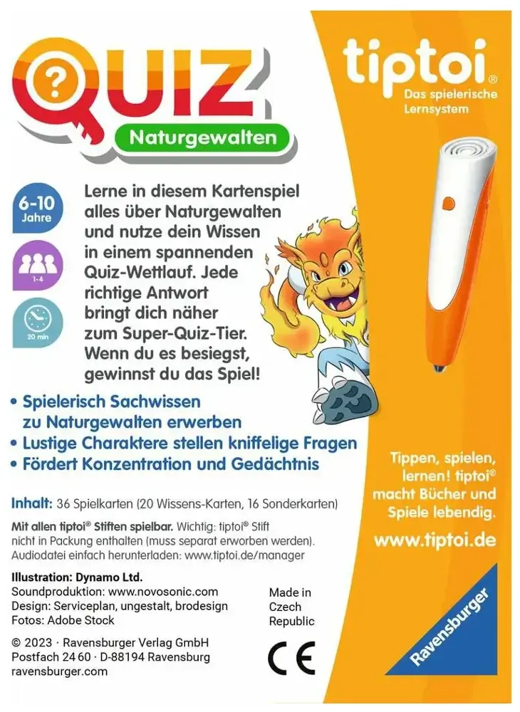 Tiptoi Quiz Naturgewalten