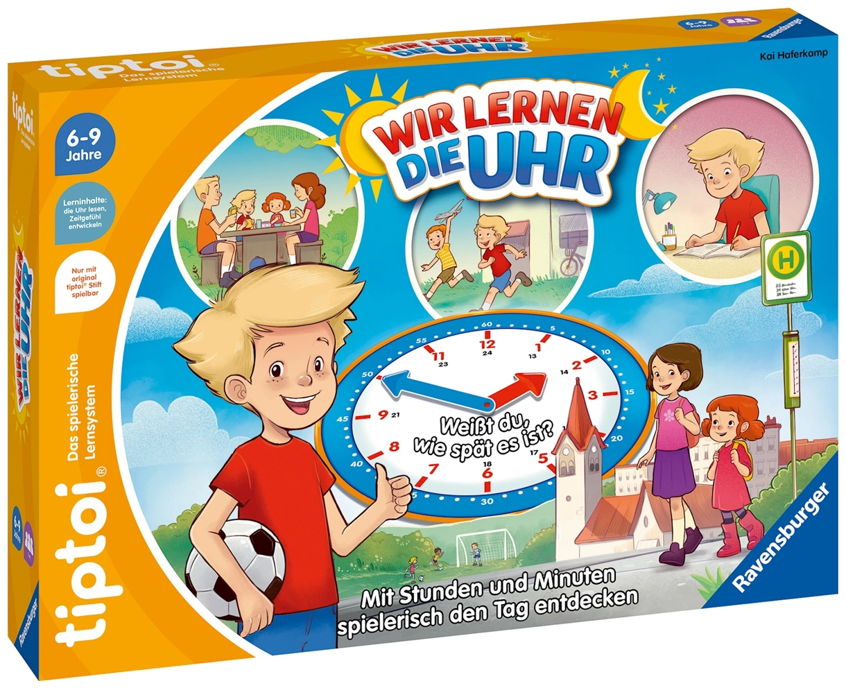 Tiptoi Wir lernen die Uhr
