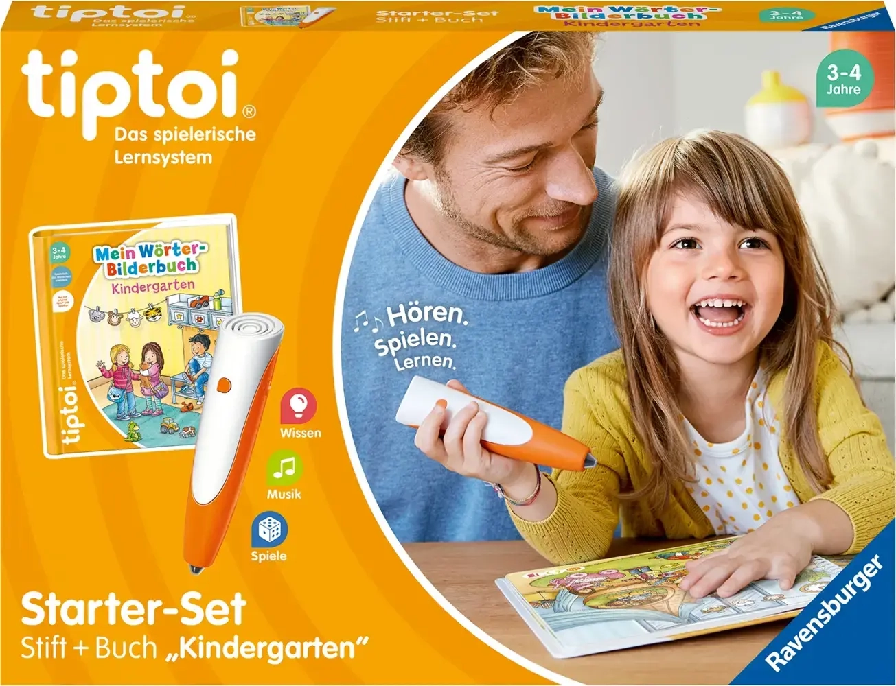 Tiptoi - Starter Set - Mein Wörter-Bilderbuch Kindergarten