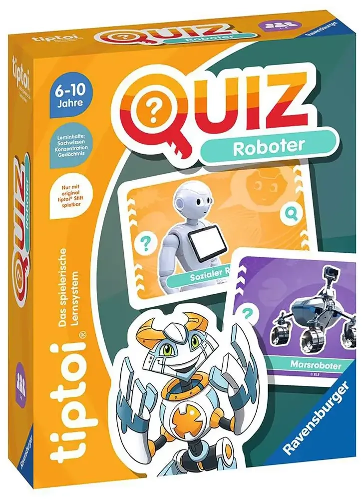 Tiptoi Quiz Roboter