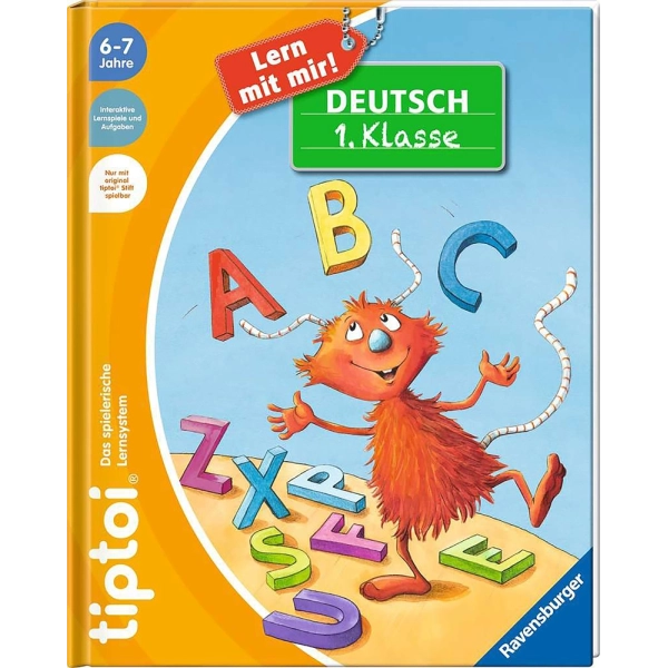 Tiptoi Lern mit mir! Deutsch 1. Klasse, Lernbuch