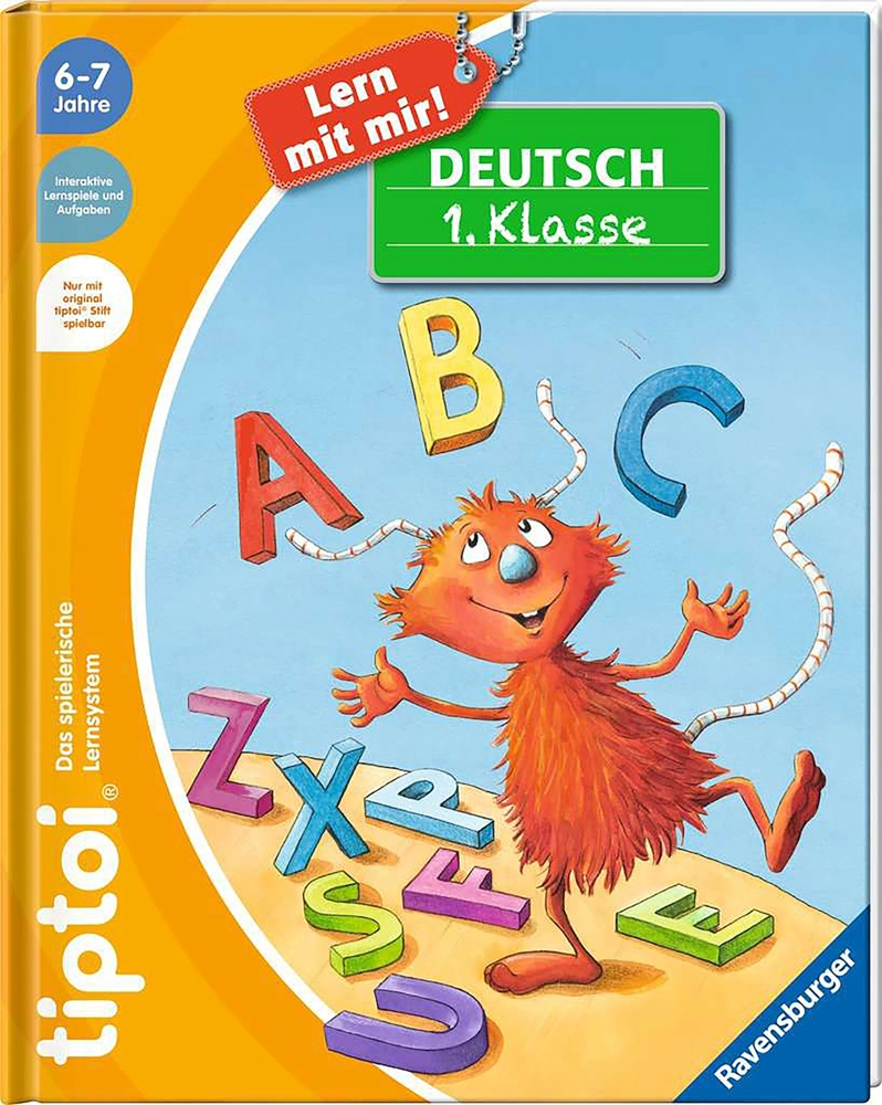 Tiptoi Lern mit mir! Deutsch 1. Klasse, Lernbuch