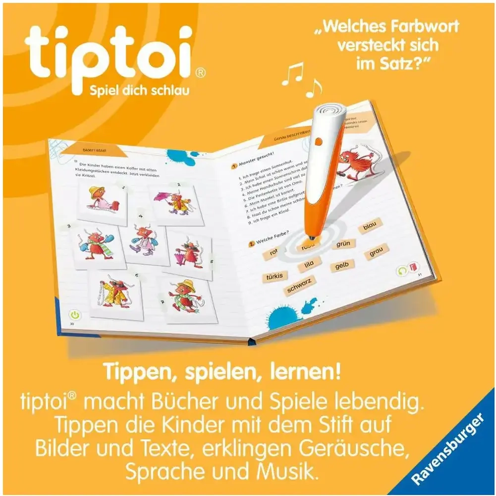 Tiptoi Lern mit mir! Deutsch 1. Klasse, Lernbuch