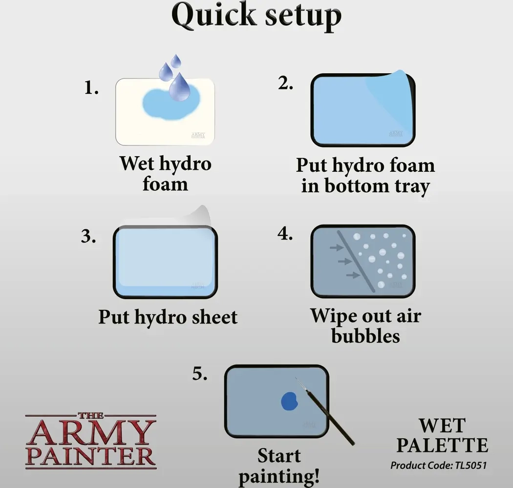 Army Painter Wet Palette