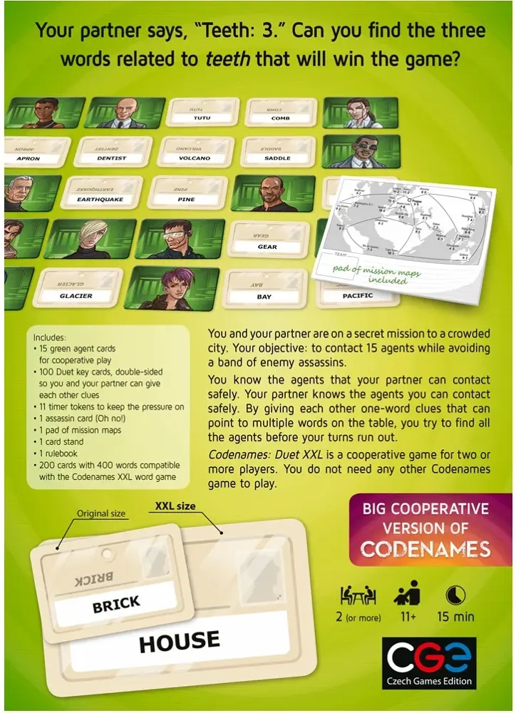Codenames: Duet XXL - EN