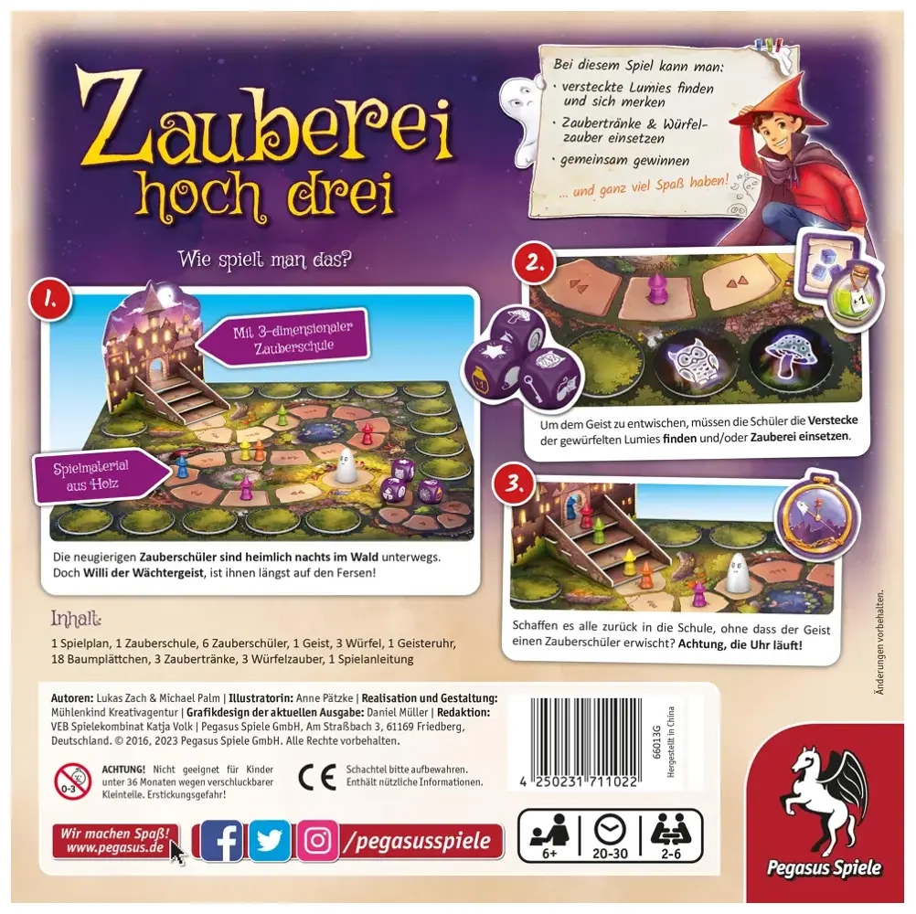 Zauberei hoch drei