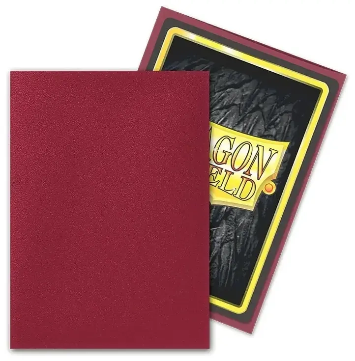 Dragon Shield Standard Matte Sleeves - Blood Red 'Simurag' (100 Sleeves)